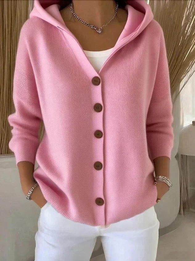 Alice & Ivy | Soft Knit Cardigan with Hood