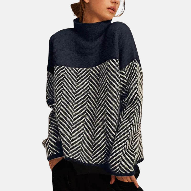 Alice & Ivy | High Neck Sweater
