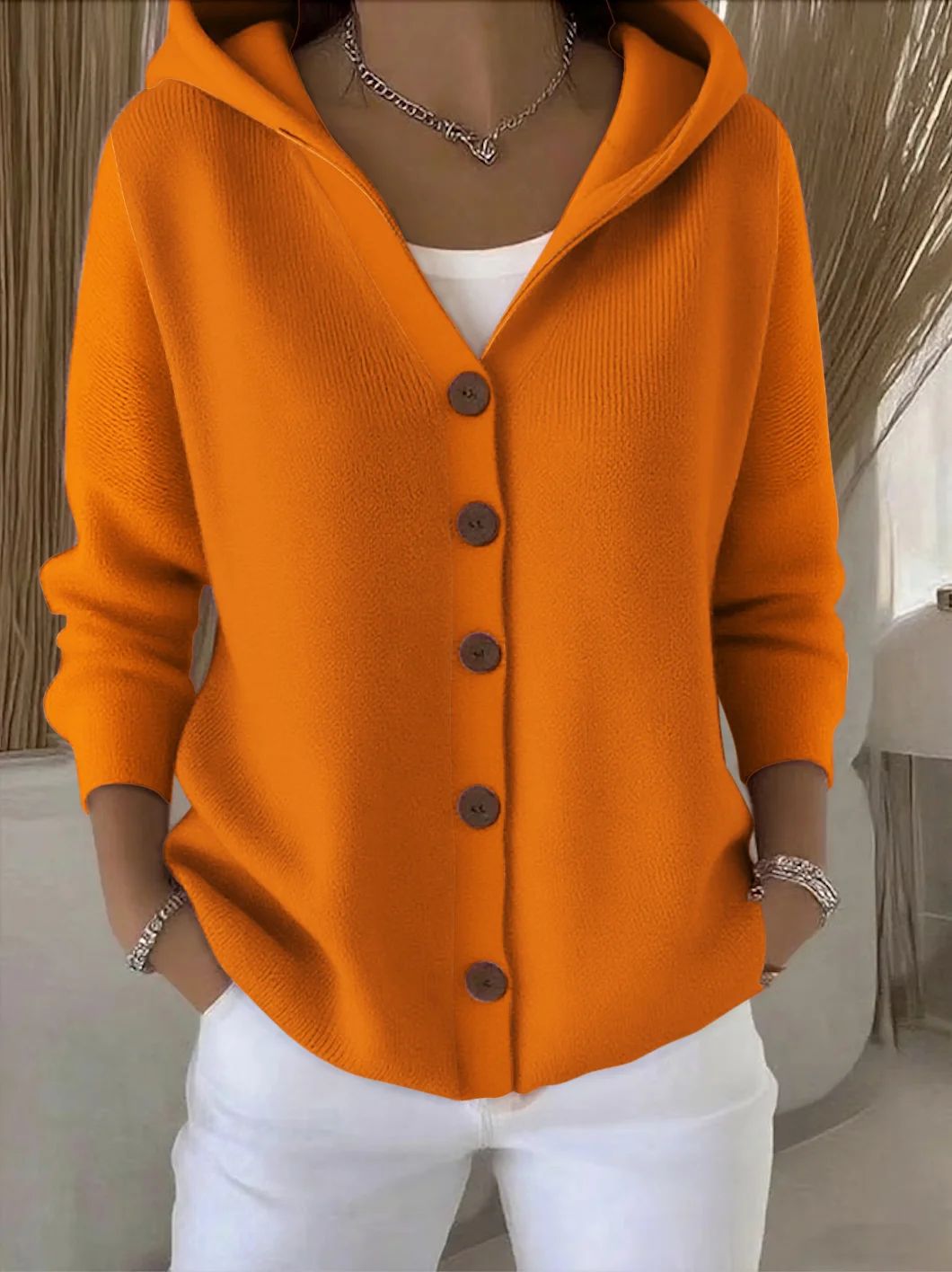 Alice & Ivy | Soft Knit Cardigan with Hood