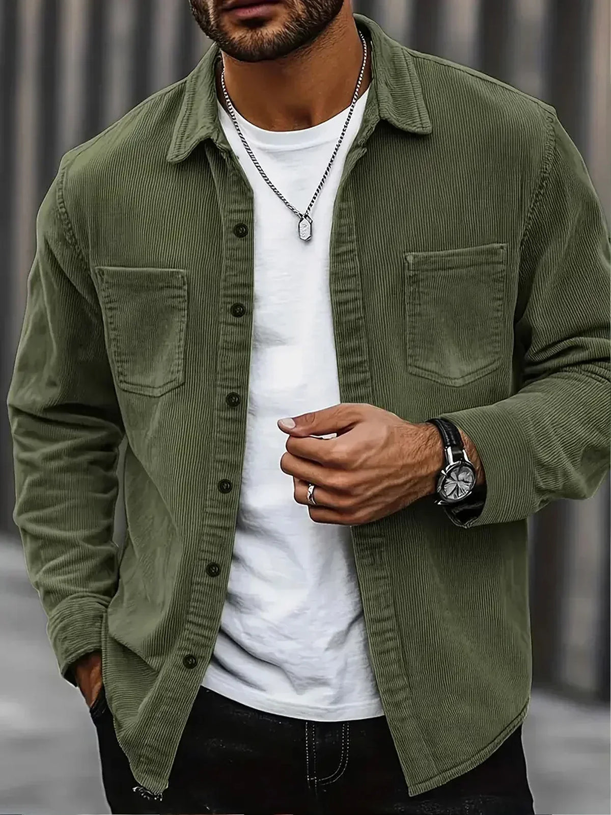 Alice & Ivy | Lukas Corduroy Overshirt