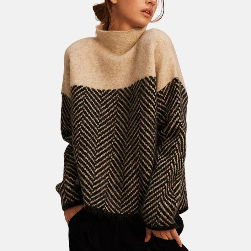 Alice & Ivy | High Neck Sweater