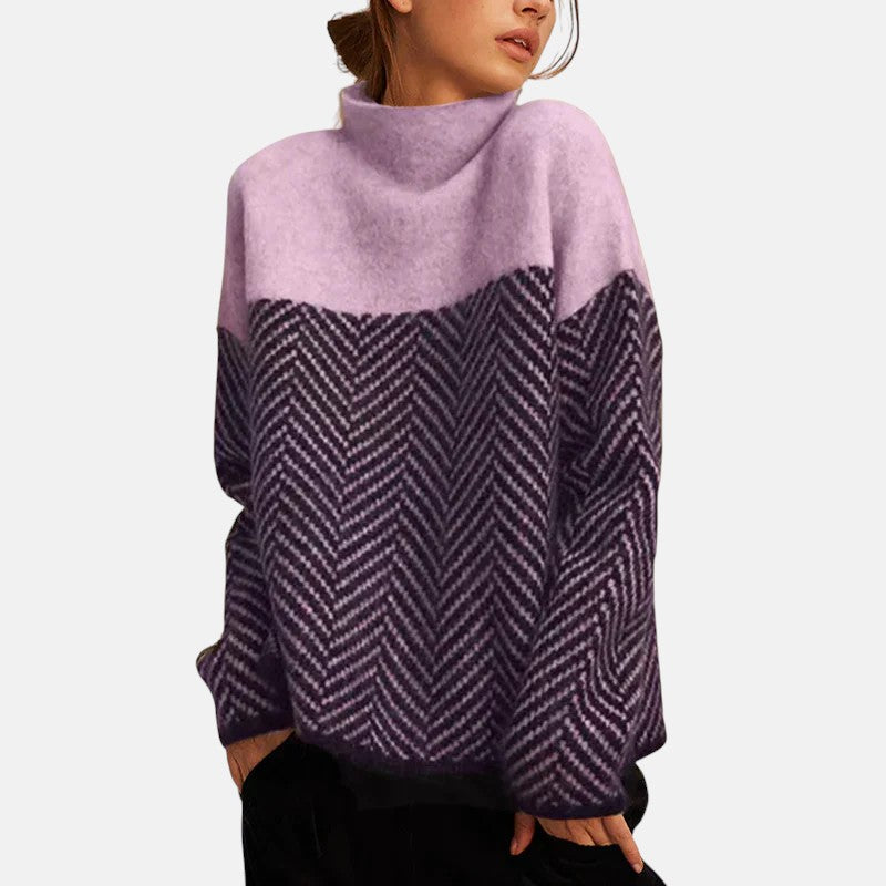 Alice & Ivy | High Neck Sweater