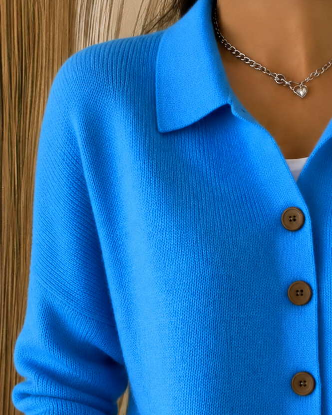 Alice & Ivy | Button Collar Cardigan