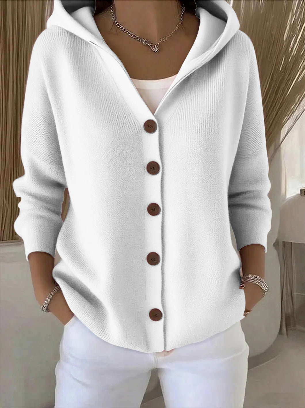 Alice & Ivy | Soft Knit Cardigan with Hood