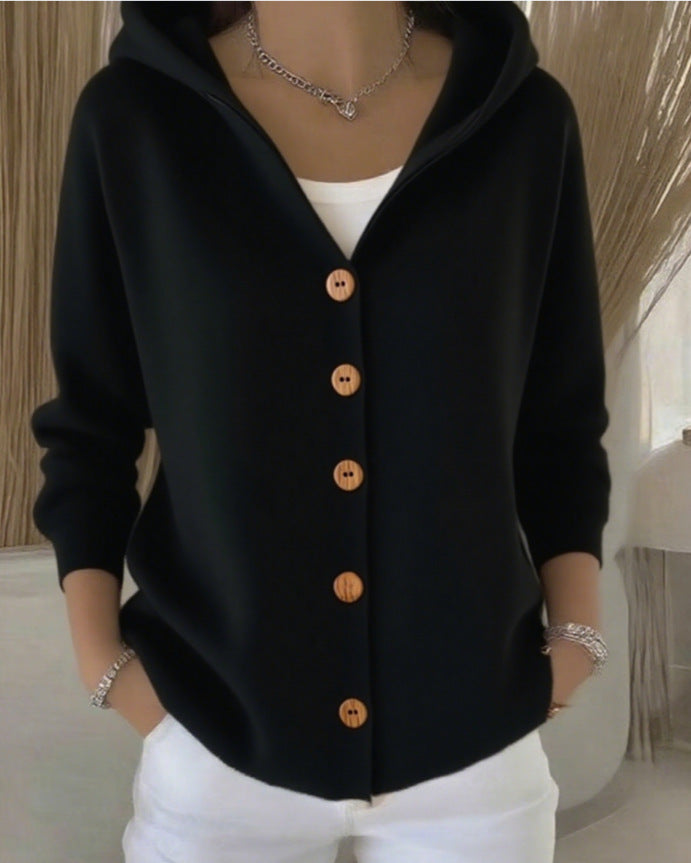 Alice & Ivy | Soft Knit Cardigan with Hood