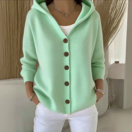 Alice & Ivy | Soft Knit Cardigan with Hood